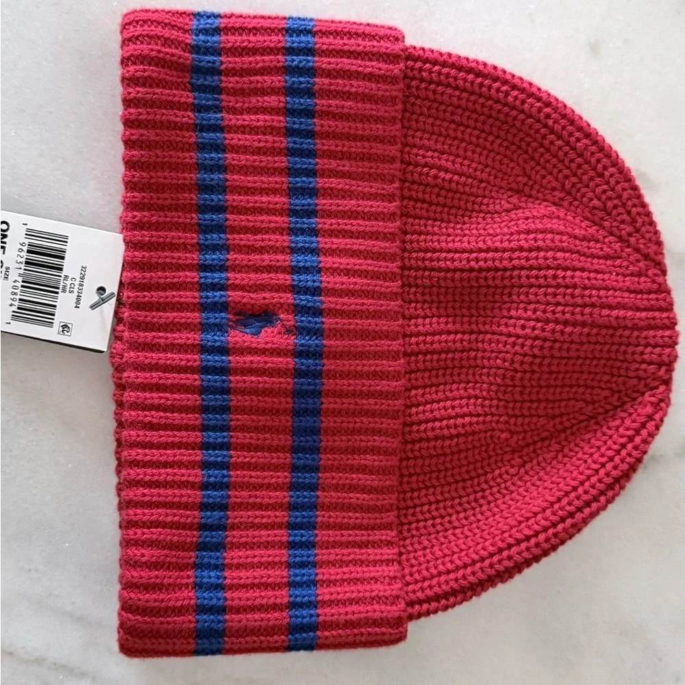 $35 Polo Ralph Lauren Red and Blue Beanie